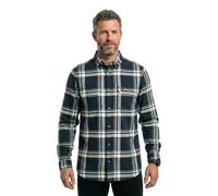 Fjällräven Hemd Övik Lite Flannel Shirt Dark Navy/Chalk White Gr. M