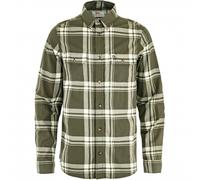Fjällräven Övik Lite Flannel Shirt M Herren (Laurel Green-Chalk White) Laurel Green-Chalk White L