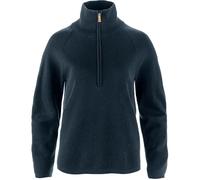 Fjällräven Pullover Övik Lite Half Zip Damen Wollpullover Blau Gr. M