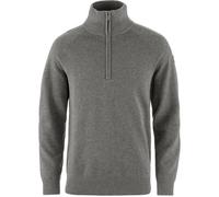 Fjällräven Övik Lite Half Zip Herren Sweater Wollpulover Dark Navy blau