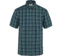 Fjällräven Kurzarmhemd Övik Lite Herren – Dark Navy/Dawn Blue Größe M (555-543)