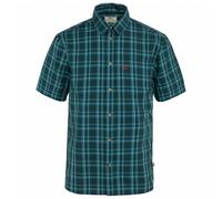 Fjällräven Övik Lite Kurzarmhemd S Dark Navy / Dawn Blue