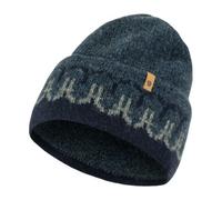 Mütze Fjäll Räven Övik Path Knit Beanie Strickmütze, dark navy-navy OS dark navy-navy