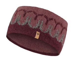 Fjällräven övik Path Knit Headband dark garnet-mesa purple (356-410) OneSize