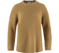 Fjällräven Övik Rib Sweater Women Buckwheat Brown (S)
