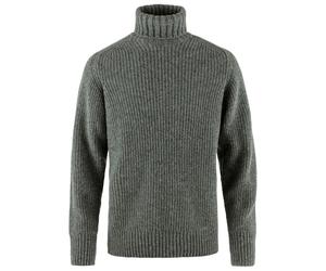Fjällräven - Övik Roller Neck Sweater - Wollpullover, Gr. M, grau (Grey/Melange)
