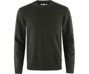 Fjällräven Övik Round-neck Sweater Herren Strickpullover Dark Olive XXL