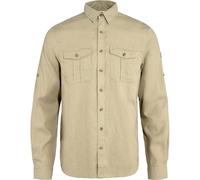 Fjällräven Övik Travel Shirt Long Sleeve M - Sand Stone - XXL