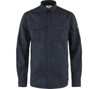 Fjällräven Övik Travel Shirt LS dark navy - Größe M