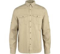 Fjällräven Men's Övik Travel Long Sleeved Shirt Sand Stone XXL