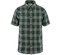 Fjällräven övik Travel Shirt SS M dark navy-patina green (555-614) M