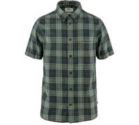 Fjällräven Herren Övik Travel SS Shirt, Dark Navy/Patina Green, M