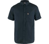 Fjällräven Övik Travel Kurzarmhemd - dark navy - S