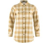 Fjällräven Övik Twill Shirt LS Women Chalk White-Dune Beige (Auslaufware) (XS)