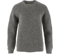 Fjällräven Övik Waffle Knit Damen Wollpullover grey Größe M Farbgruppe grau grau Damen 100% Wolle
