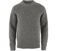 Fjällräven - Övik Waffle Knit - Wollpullover, Gr. S, grau (Grey/Melange)