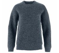 Fjällräven Övik Waffle Knit Damen Wollpullover navy Größe S Farbgruppe navy navy Damen 100% Wolle