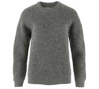 Fjällräven Övik Waffle Knit W Damen Wollpullover 020 - Grey XL