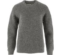 Fjällräven Övik Waffle Knit W Damen Wollpullover 020 - Grey S