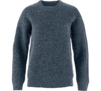 Fjällräven - Women's Övik Waffle Knit - Wollpullover, Gr. XS, blau (Navy)