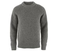 Fjällräven - Övik Waffle Knit - Wollpullover, Gr. S, grau (Grey/Melange)