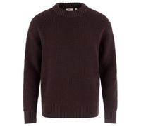 Fjällräven - Övik Waffle Knit - Wollpullover, Gr. XL, braun (BlackOak)