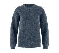 Fjällräven Pullover Övik Waffle Knit – Damen Navy XS