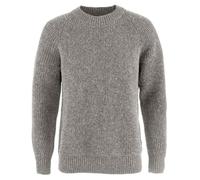 Fjällräven Övik Waffle Knit M Herren Wollpullover 020 - Grey XXL
