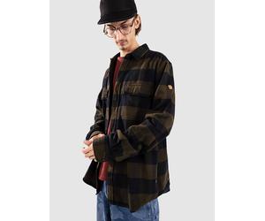 Fjällräven Ovik Heavy Flannel Hemd deep forest / dark navy Herren Gr. M