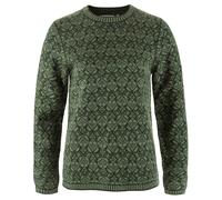 Fjällräven Damen Pullover Snow Round Neck Sweater W deep forest, Gr. XL