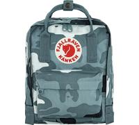Fjällräven Rucksack Freizeitrucksack Kånken Graphics Mini 7L Nimbus Blue - Hidden Animals blaugrau