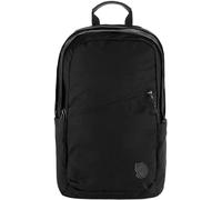 Fjällräven Rucksack Freizeitrucksack mit Laptopfach Räven 20 Backpack Black - Black schwarz