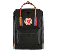 Fjällräven Kånken Rainbow Rucksack Schwarz, Mehrfarbig Vinylon