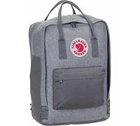 Fjällräven Rucksack Laptoprucksack mit Laptopfach Kånken Re-Wool Laptop 15" 18L Granite Grey grau