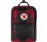 Fjällräven Rucksack Kånken Re-Wool Laptop 15 Zoll Rot/Schwarz