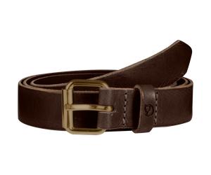 Fjällräven Sarek Belt 2,5 cm Leather Brown 85 cm