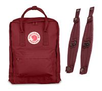 Fjällräven Set aus Kånken + Kånken Shoulder Pads 23510-23505 ox red + Ox Red