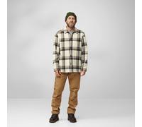 Fjällräven Herren Singi Flannel Overshirt, Chalk White/Dark Navy, XS