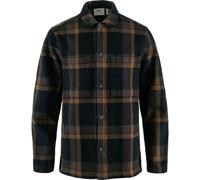Fjällräven Singi Flannel Overshirt M dark navy-wood brown (555-265) XS