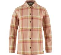 FJÄLLRÄVEN Damen Outdoor Bluse Singi Flannel Overshirt beige | L