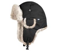 Fjällräven Singi Heater wärmende Fliegermütze Fellmütze dark grey Größe S Farbgruppe grau grau Damen Material 1: 65% Polyester, 35% Baumwolle | Material 2: 100% Polyacryl | Füllung: 100% Polyamid | En