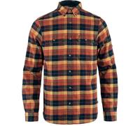 Fjällräven Herren Singi Heavy Flannel Shirt, Autumn Leaf/Dark Navy, XXL