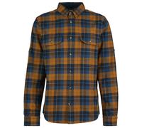 Fjällräven - Singi Heavy Flannel Shirt - Hemd, Gr. XL, braun (DarkNavy/BuckwheatBrown)