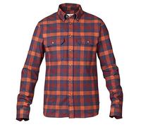 Fjällräven Langarmshirt Skog Blau/Rot Größe S