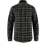 Fjall Raven - Hemd aus Bio-Baumwolle - Skog Shirt M Dark Navy-Dark Oak für Herren aus Baumwolle - Größe XXL - Grau Grau XXL