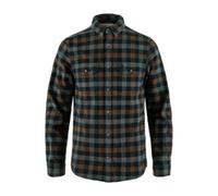 Fjällräven Herrenhemd Skog Shirt – Blau/Braun – Größe S – Modell 2026