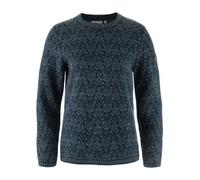 Fjällräven Damenpullover Snow Rundhals Dunkelblau S