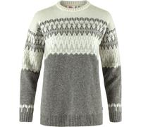 Fjällräven Strickpullover Övik Path Knit W Damen 020-113 Grey-Chalk White S