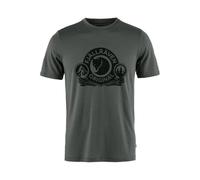 Fjällräven Herren T-Shirt Abisko Wool Classic Merino Kurzarm Basalt XXL