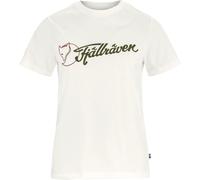 Fjällräven Damen Archive Logo T-Shirt (Größe S, weiss)